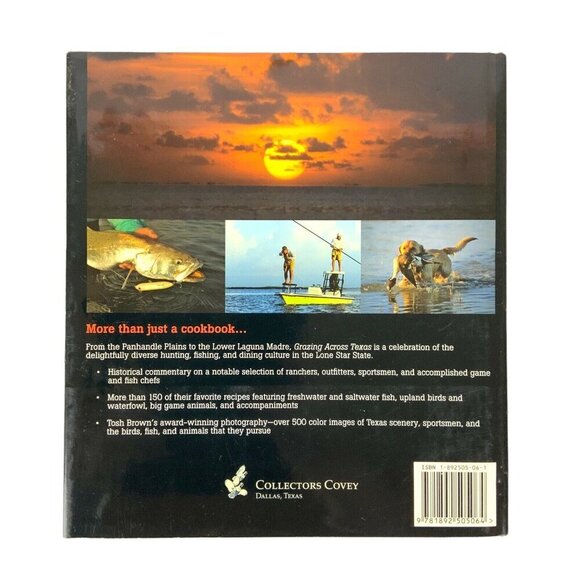 Grazing Across Texas Rod Gun & Ranch Cooking By Tosh Brown Hardcover 2007 - Picture 3 of 12